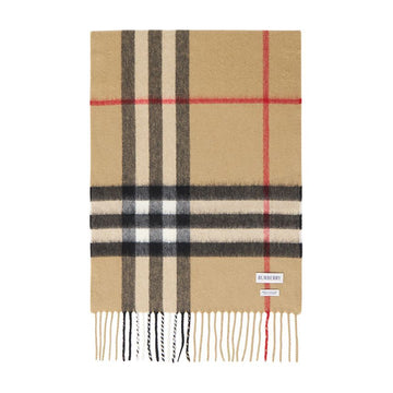 BURBERRY チェックカシミアマフラー MU GIANT CHK 8076576 (ユニセックス) 121311893 [P]