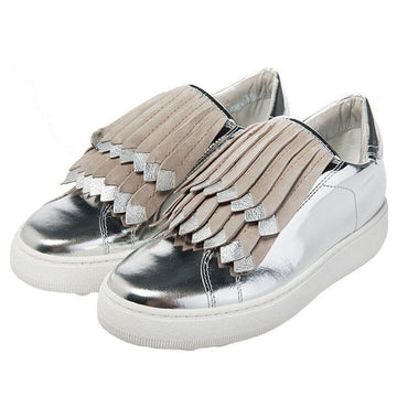 PHILIPPE MODEL フリンジスニーカーシルバーグレーNBLD PM01 155791248