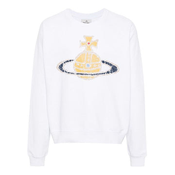 VIVIENNE WESTWOOD Vintage Logo Printing Sweatshirt Weiß 3I01000L J0006 A401 158815240 [P]