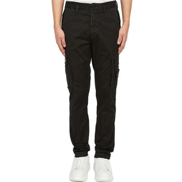 Stone Island Twisted Cotton Cargo Pants Slim Fit 7915303L1 73675110