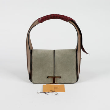 TODS XBWTSAI0100QH48P50 タイムレス ミニ トート ショルダーバッグ 121208022