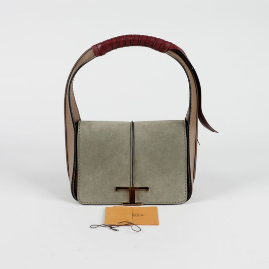 TODS XBWTSAI0100QH48P50 タイムレス ミニ トート ショルダーバッグ 121208022