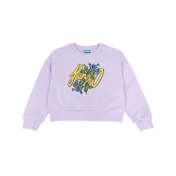 KENZO Kinder Blau Dschungel Fleece Sweatshirt (Erwachsene tragbar) 6A12A 121371871