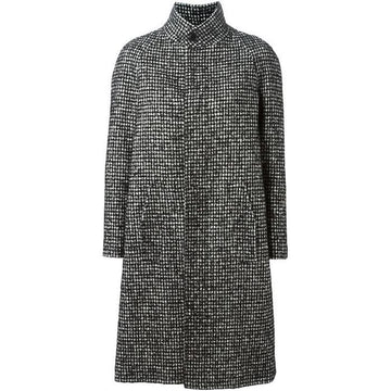 SAINT LAURENT 15FW ハウンドトゥース ウール コート 402944 Y144J 9166 33100692