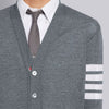 THOM BROWNE 4-Streifen nachhaltiger Wollcardigan Y1014 038 121376127 [P]