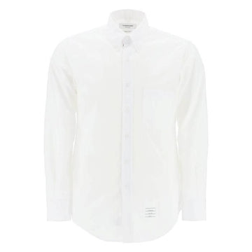 Thom Browne Hidden RWB Trimming Classic Poplin Shirt MWL010E 03113 100 121376129