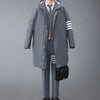 THOM BROWNE 4-Streifen Milano Stich Cardigan 00219 035 121376140 [P]