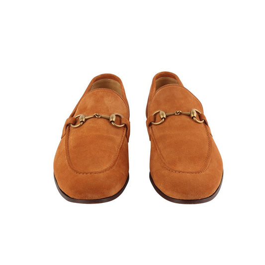 GUCCI 406994 ジョーダン ホースビット スウェード ローファー 9サイズ 34013 121512300