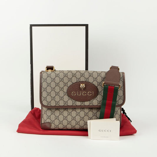 GUCCI ネオヴィンテージメッセンジャーショルダークロスバッグ 121163956