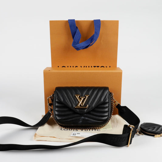 LOUIS VUITTON M56461 ニューウェーブ マルチ ポシェット ショルダー クロスバッグ 121331949