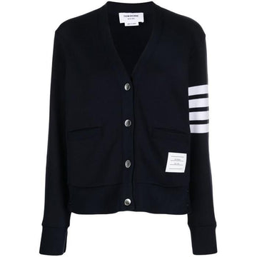THOM BROWNE 4-Ecken Loop Tasche Cardigan 65243163