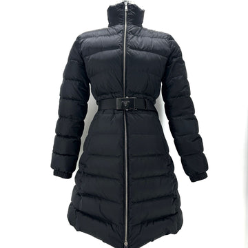 PRADA Damen Long Padded Jacket mit Gürtel Logo 607 121575149