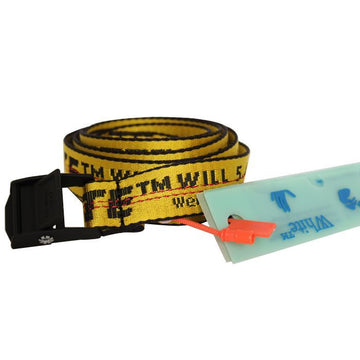 OFF WHITE オフホワイト ベルト OMRB039R21FAB001 1810 YELLOW BLACK 125690437