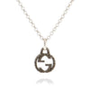 GUCCI INTERLOCKING Anhänger Halskette / YBB455535001 (455535) 84147249 [P]