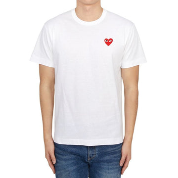 Comme Des Garcons Red Patch Short Sleeve T-Shirt AX T108 051 2 121589566