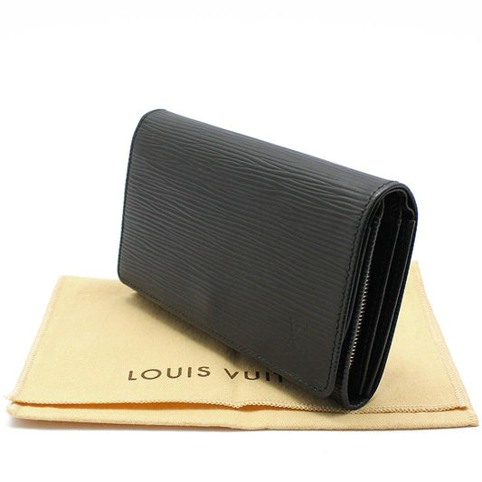 Louis Vuitton Monnaie Trézo Black Epi Medium Wallet M63502 121590159