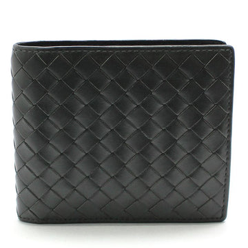 Bottega Veneta Dark Gray Intrecciato Woven Mesh Wallet 113993 121590251