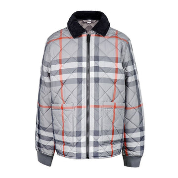 BURBERRY Kinder graue Karomuster Steppjacke 8072834 B6161 121624183