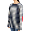 SAINT JAMES メルディアン パッチ 長袖Tシャツ 0407 8 72752314 [P]