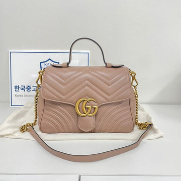 GUCCI マトラッセ マモン トップ ハンドルバッグ (498110) クロスバッグ 121625520