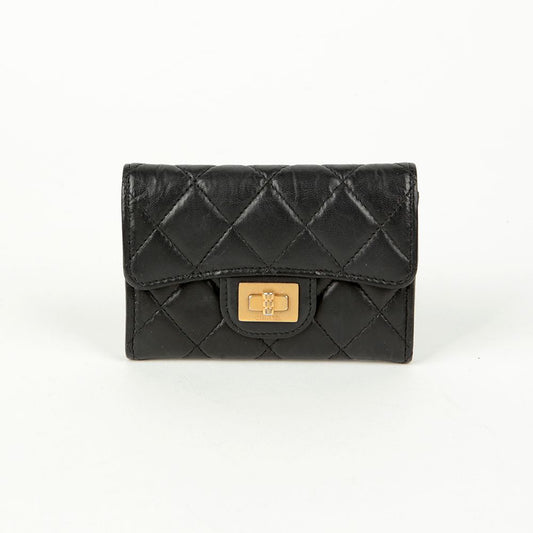 CHANEL A80831 2.55 Card Holder 121138980