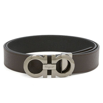 SALVATORE FERRAGAMO [Einzelverkauf/30 Stück limitiert] 26FW Gancini Herren Wenden Gürtel 67 5542 085 0689112 (Vorgeschnitten) 120684564 [P]
