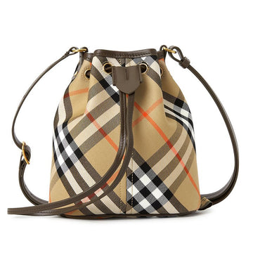 BURBERRY [Exklusiv/30 Stück limitiert] 26SS Karomuster Damen Bucket Bag MN DRAWSTRING BUCKET 8093804 119864823