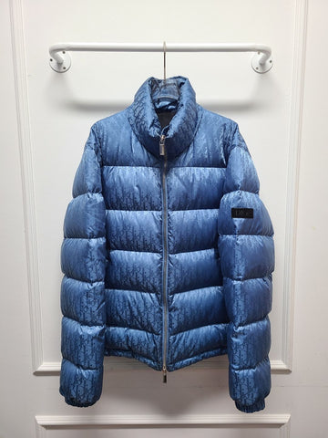 Dior Blue Oblique Down Padding Jumper 121654095