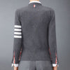 Thom Browne 4-Bar Stripe Cashmere Cardigan 121655273 [P]