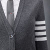 Thom Browne 4-Bar Stripe Cashmere Cardigan 121655273 [P]
