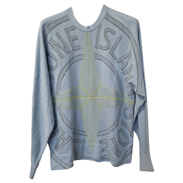 STONE ISLAND シグネチャーロゴジャカードプルオーバーニット 7415514D1 V0041 159354143 [P]