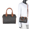 CELINE Triopea Canvas Small Boston Bag 120813473 [P]