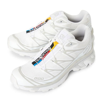 Salomon XT-6 White Sneakers L41252900 XT 6 (Unisex) 68305180 [P]