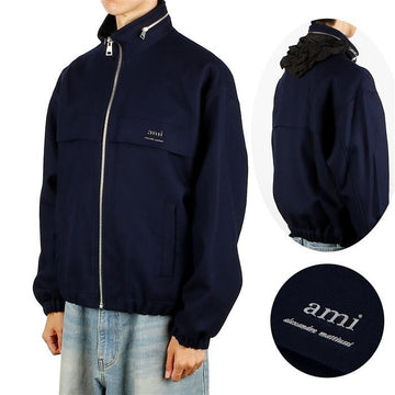 AMI Metal Logo Wool Jacket HJK058 WV0018 4011 114291941