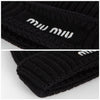 Miu Miu Embroidered Logo Wool Beanie 5HC375 2CSF F0967 115111729 [P]
