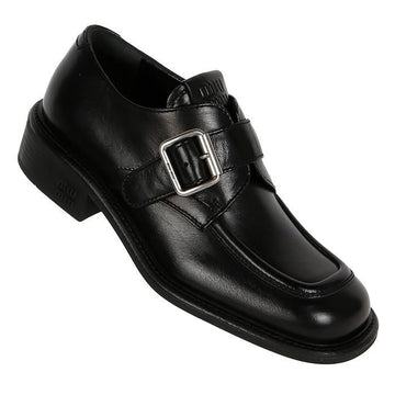 Miu Miu Leather Brogue Derby Shoes 5E320E 007 F0002 114291768