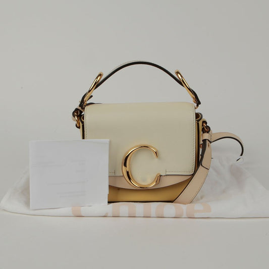 CHLOE Cロゴ ミニ トート ショルダーバッグ 118456606
