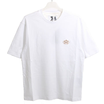 Prada 25SS Embroidered Logo Short Sleeve White UJN837 240 F0009 121702925