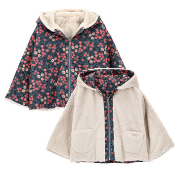 LOUISE MISHA リバーシブルベルベットコートジャケット STOBLUSTAGAR GRCW24R0260 121706453