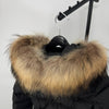 MONCLER Chloé Damen Lange Daunenjacke Schwarz 121717523 [P]