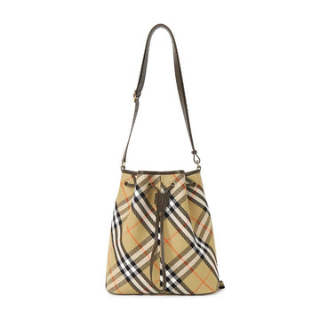 Burberry Checked Women's Drawstring Bucket Bag MD DRAWSTRING BUCKET 8093869 121718016 [P]