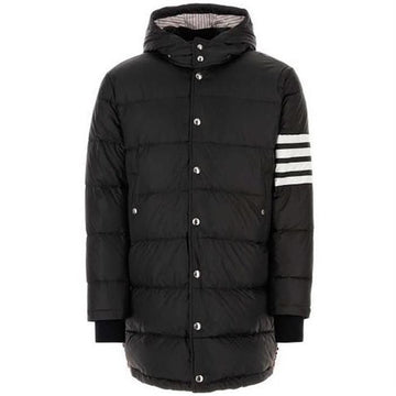 THOM BROWNE Abnehmbare Kapuzendamen-Padded-Jacke MOD041X 05411 001 121738800
