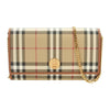 Burberry Check Chain Strap Wallet stamp: 8094420 1 121764284 [P]