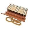 Burberry Check Chain Strap Wallet stamp: 8094420 1 121764284 [P]