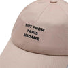 DROLE DE MONSIEUR NFPM Slogan Embroidered Cap PERM-PCAP2-BG 61327613 [P]