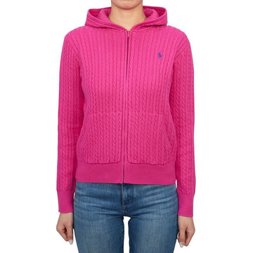 POLO RALPH LAUREN Kinder Kapuzenzipfel Cardigan PINK (auch für Erwachsene geeignet) 313916533005 121800182