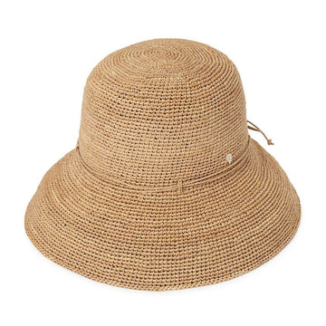 Helen Kaminski Provence 10 Women's Cloche Hat HAT50330 Nougat 121800211