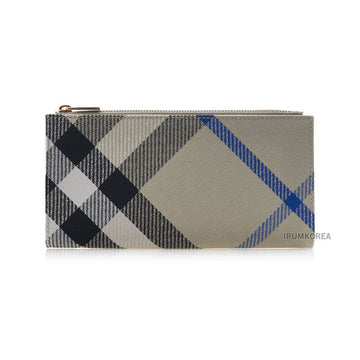 BURBERRY LS ロング バイフォールド CJ1 A3888 レディース チェック 折りたたみ財布 8085975 121836887