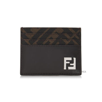 Fendi FF Square Card Holder for Men 121837205