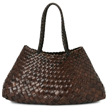 DRAGON DIFFUSION Santa Croce Big Women's Shoulder Bag DK Brown 8892 121112366